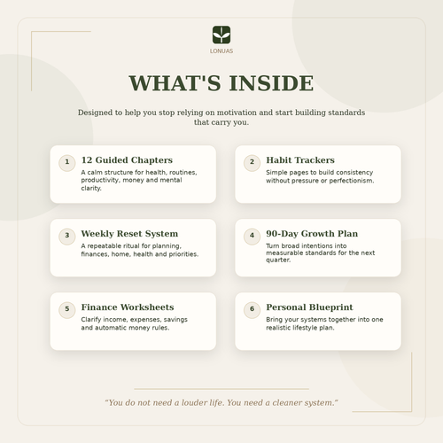 THE LONUAS RESET: Digital E-Book
